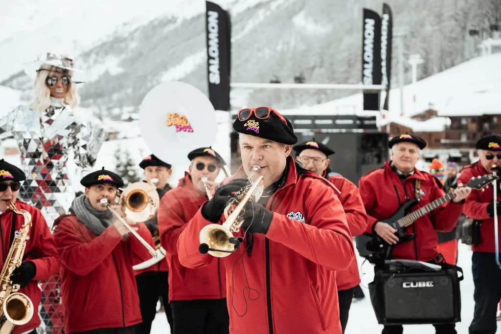 Ambiance critérium de la première neige